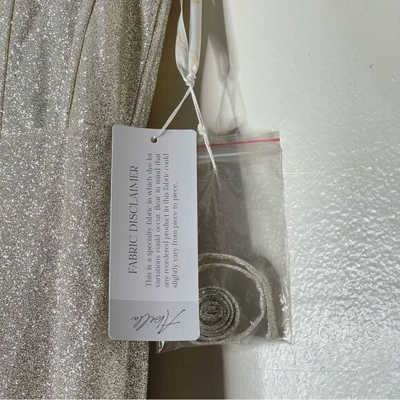 Abella by Allure Karina Size 10 Bridal Wedding Reception Formal Mermaid Gown - Picture 12 of 16